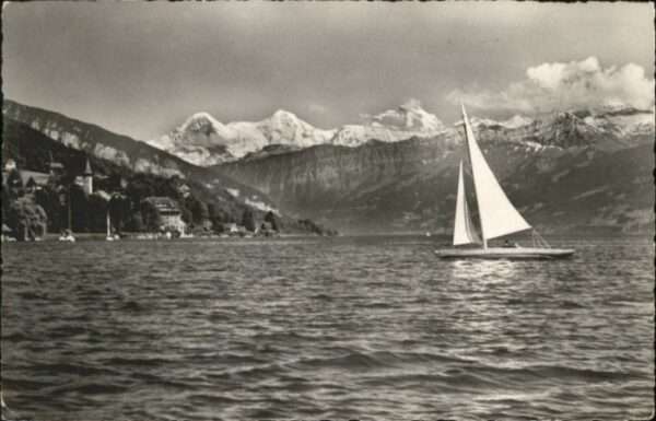 Hilterfingen Thunersee Eiger Mönch Jungfrau