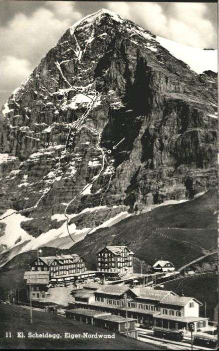 Kleine Scheidegg Interlaken Kleine_Scheidegg Eiger Nordwand