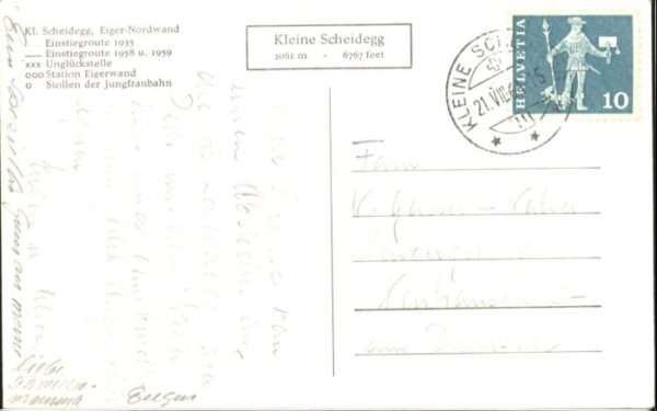 Kleine Scheidegg Interlaken Kleine_Scheidegg Eiger Nordwand – Bild 2