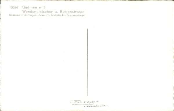 Gadmen Wendengletscher Sustenstrasse – Bild 2