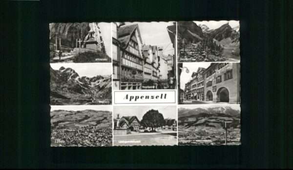 Appenzell IR Appenzell Wildkirchli Meglisalp Landesg