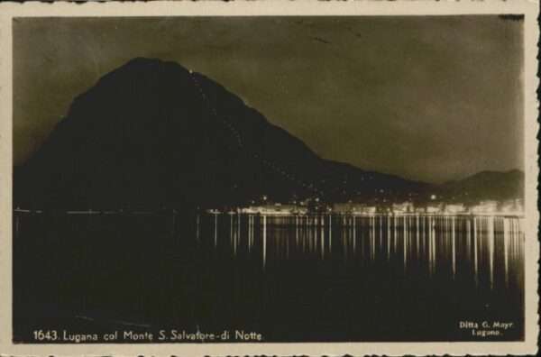 Lugano TI Lugano Monte San Salvatore