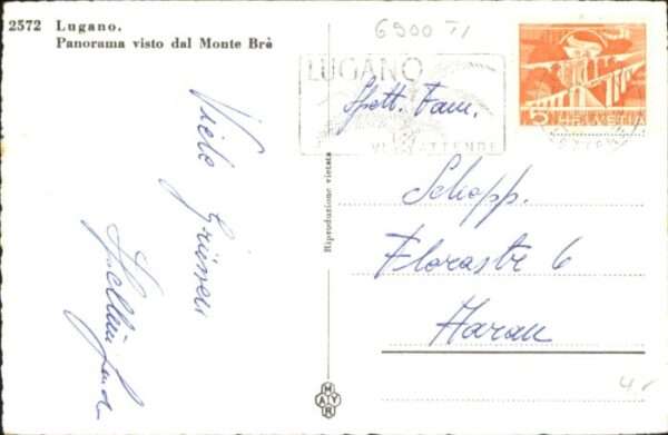 Lugano TI Lugano Monte Bre – Bild 2