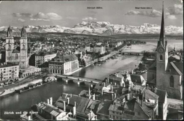 Zuerich rücke Kirche  x