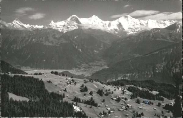 Beatenberg Waldegg Schreckhorn Finsteraarhorn Eige