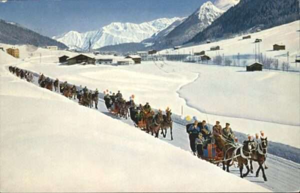 Davos GR Davos Schlittenfahrt