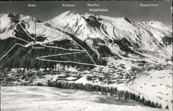 Davos GR Davos Strela Schiahorn Weissfluh Parsen