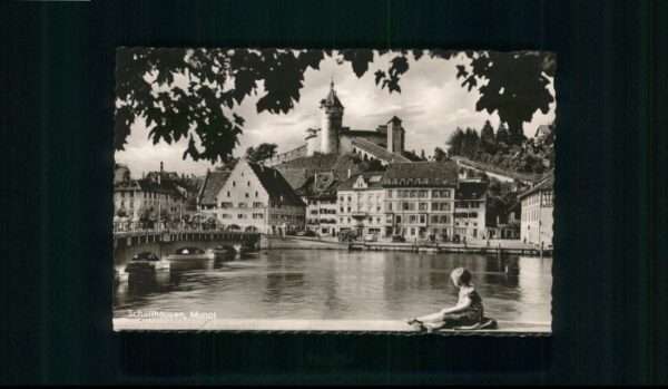 Schaffhausen SH Schaffhausen Munot Brücke