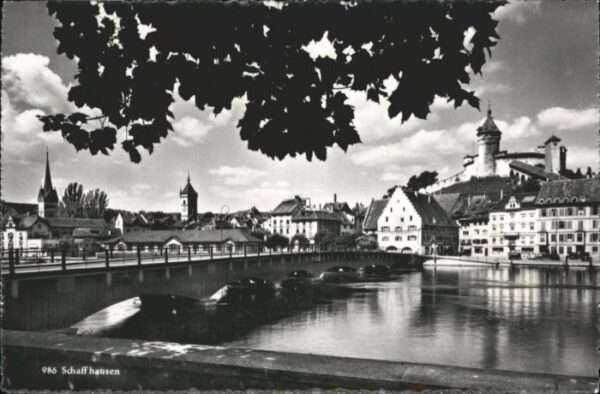 Schaffhausen SH Schaffhausen Brücke