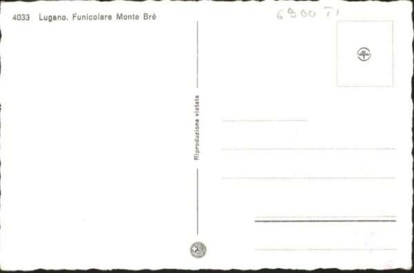 Lugano TI Lugano Monte Bre Bahn – Bild 2