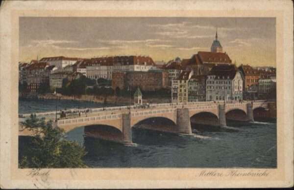 Basel BS Basel Mittlere Rheinbrücke Tram
