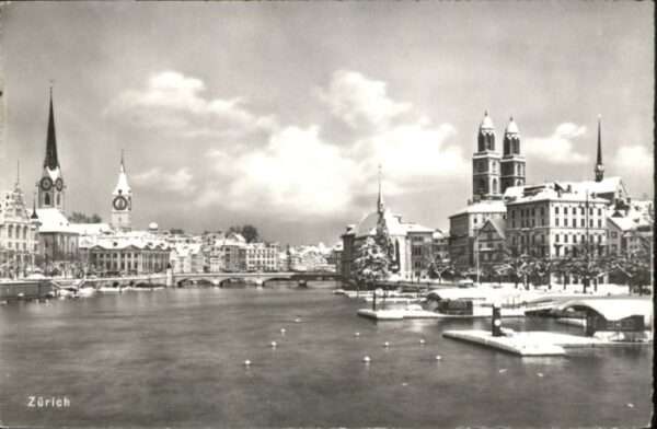 Zuerich irche Brücke x