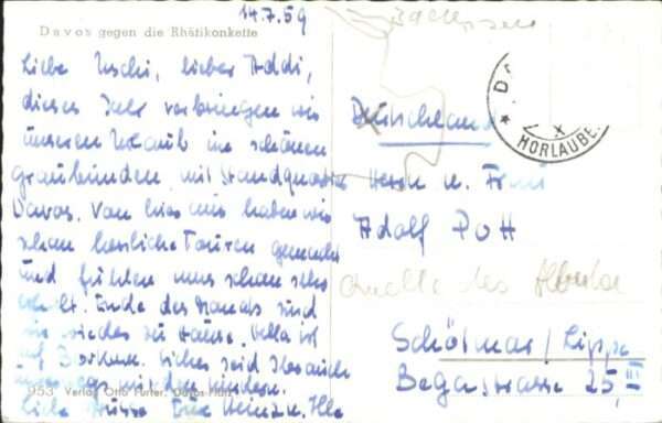 Davos GR Davos Rhätikonkette – Bild 2