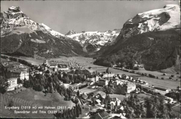 Engelberg OW Engelberg Hahnen Spannörter Titlis