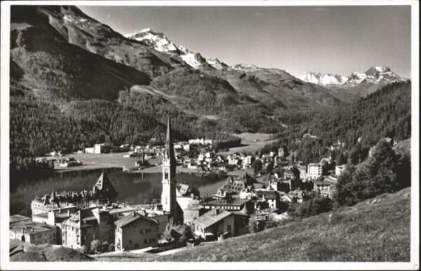 St Moritz GR St_Moritz Kirche