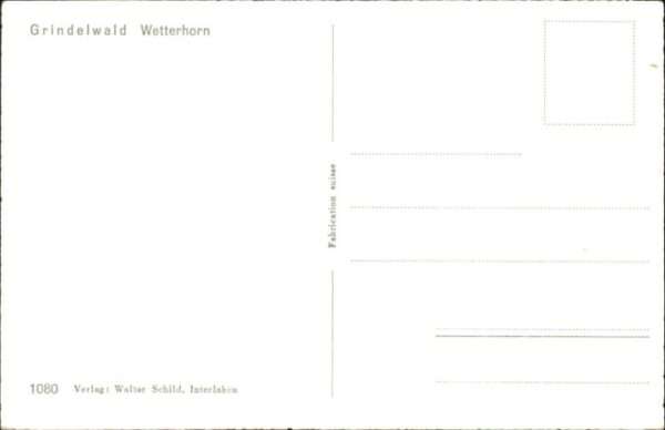 Grindelwald Wetterhorn – Bild 2