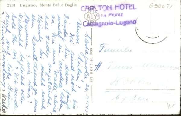 Lugano TI Lugano Monte Bre Boot – Bild 2