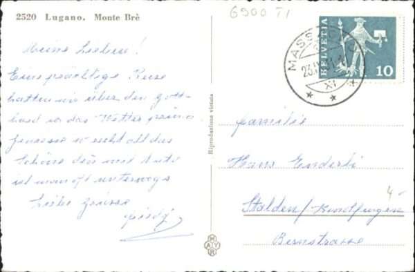 Lugano TI Lugano Monte Bre – Bild 2