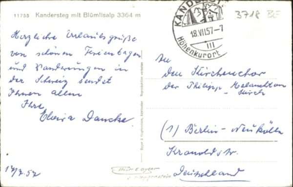 Kandersteg BE Kandersteg Blümlisalp – Bild 2