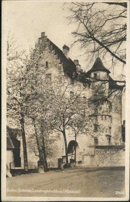 Baden AG Baden Landvogtei Schloss  Museum