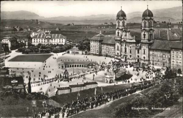 Einsiedeln SZ Einsiedeln Klosterplatz