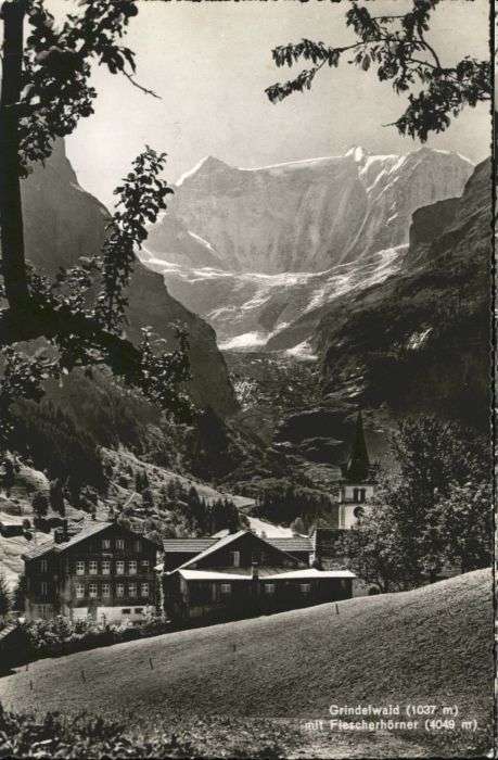 Grindelwald Fiescherhörner Kirche