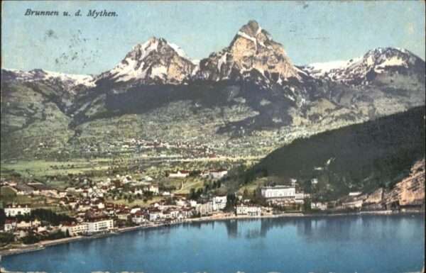 Brunnen SZ Mythen Vierwaldstättersee