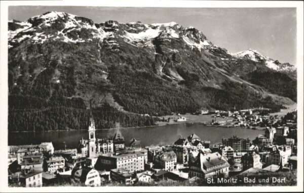 St Moritz GR St_Moritz Bad Dorf