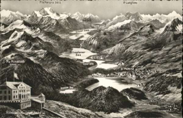St Moritz GR St_Moritz Muottas Muraigl