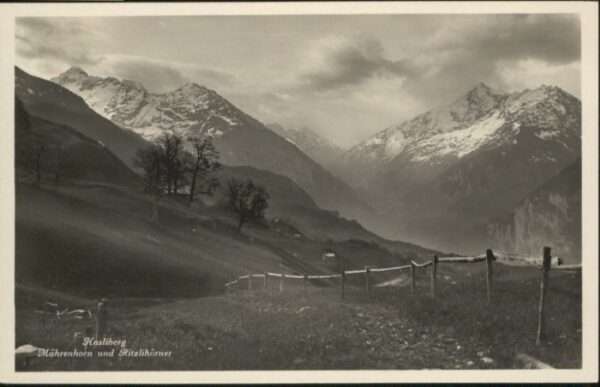 Hasliberg Mährenhorn Ritzlihörner *