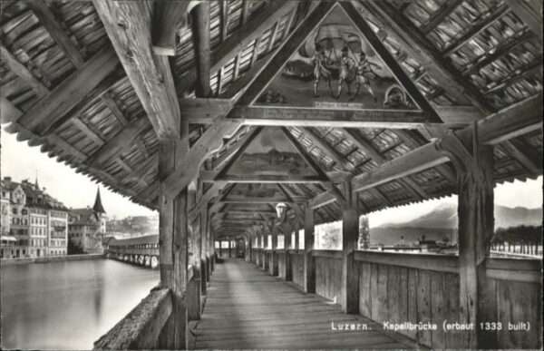 Luzern LU Luzern Kapellbrücke