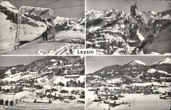 Leysin Skilift Gondel
