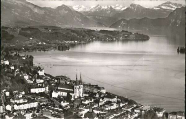 Luzern LU Luzern Fliegeraufnahme