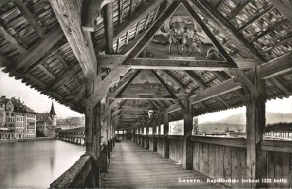 Luzern LU Luzern Kapellbrücke
