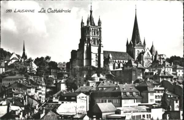 Lausanne VD Lausanne Kathedrale