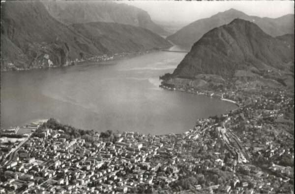 Lugano TI Lugano Monte San Salvatore Fliegeraufna