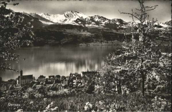 Gersau Vierwaldstaettersee Gersau Kirche See