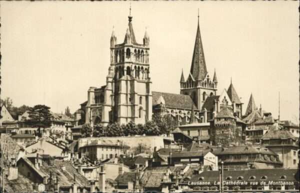 Lausanne VD Lausanne Kathedrale