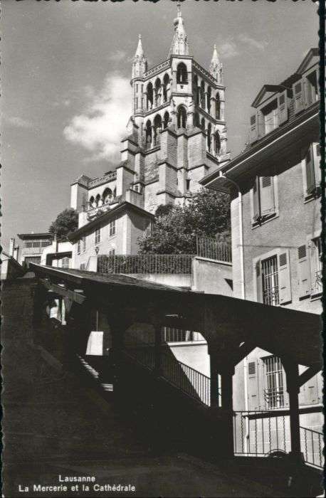 Lausanne VD Lausanne Kathedrale