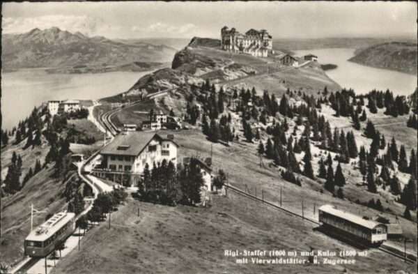Rigi-Staffel Bahn Zugersee Vierwaldstättersee