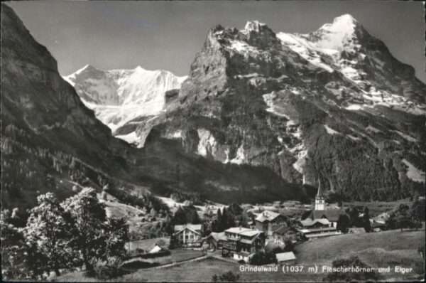 Grindelwald Fiescherhörner Eiger