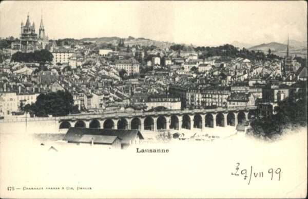 Lausanne VD Lausanne Brücke