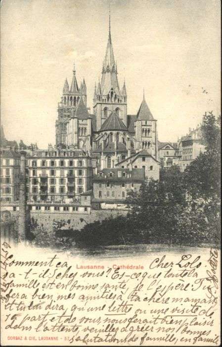 Lausanne VD Lausanne Kathedrale