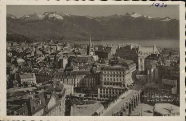Lausanne VD Lausanne Brücke