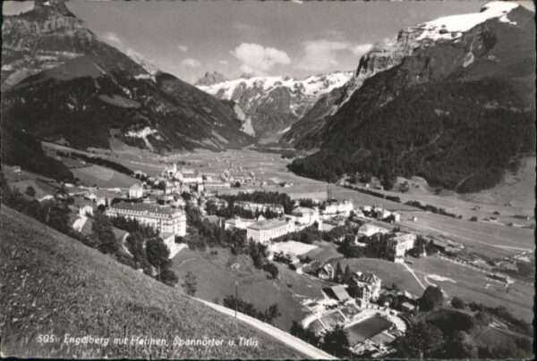 Engelberg OW Engelberg Hahnen Spannörter Titlis