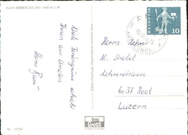 Amden SG Amden Sessellift – Bild 2