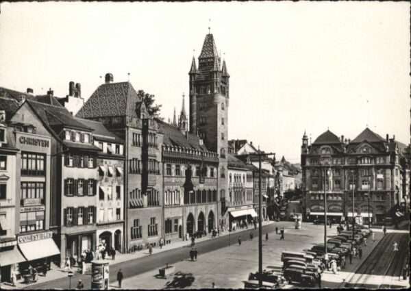 Basel BS Basel Marktplatz Rathaus
