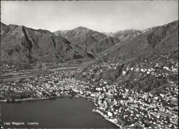 Locarno TI Locarno Fliegeraufnahme