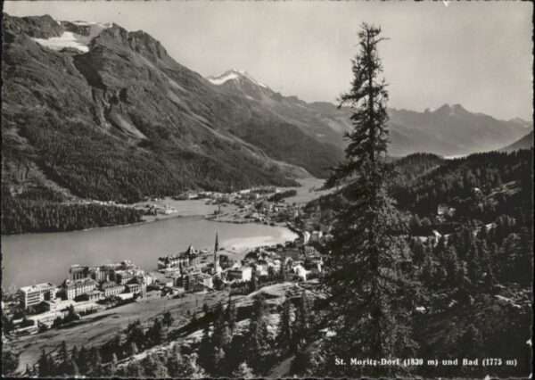 St Moritz GR St_Moritz Dorf Bad