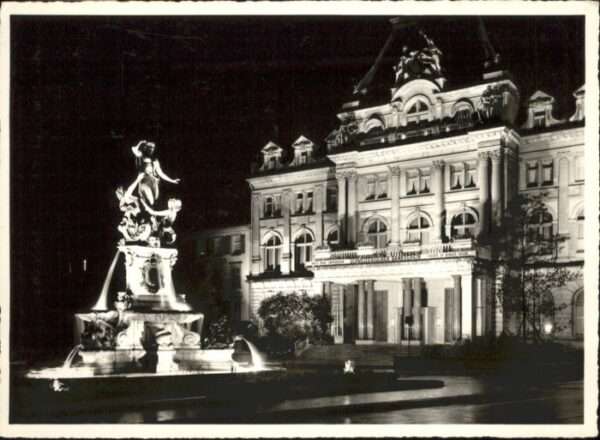 St Gallen SG St_Gallen Broderbrunnen Bankverein